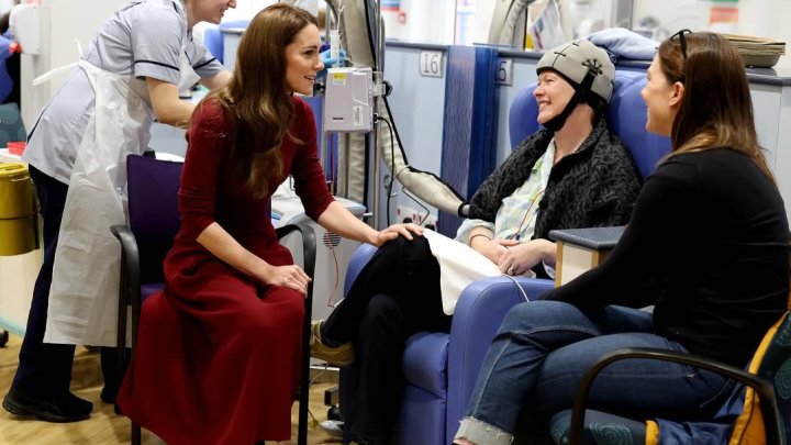 Princezna Kate v nemocnici.