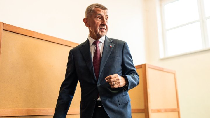 Andrej Babiš odevzdal hlas ve sněmovních volbách. (3.10.2025)