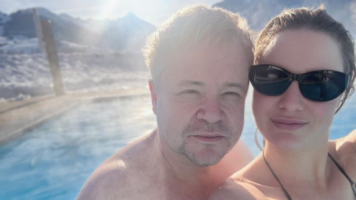 Jakub Horák s partnerkou.